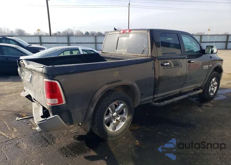 2014 Ram 1500 Laramie из США, поврежденный, VIN 1C6RR7VT7ES290183